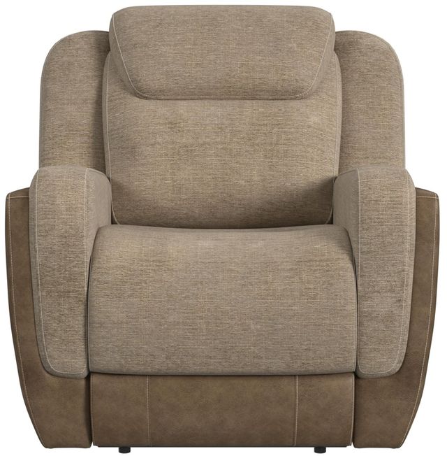 Elements International Hornet Rancho Beige Manual Glider Recliner-3