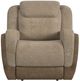 Elements International Hornet Rancho Beige Manual Glider Recliner-3
