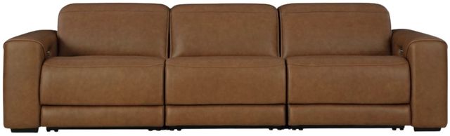 Signature Design by Ashley® Magic Man 3-Piece Caramel Power Reclining Sectional-0