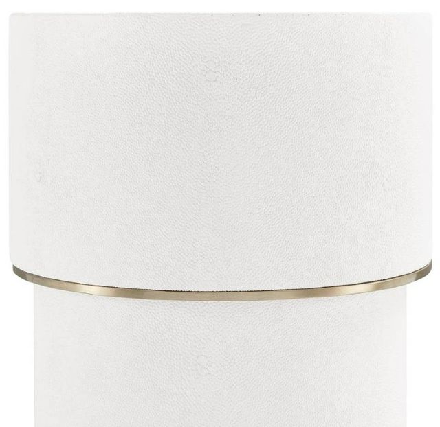Uttermost® Wessex White Drink Table-4