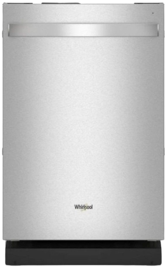 Whirlpool® 24" Fingerprint Resistant Stainless Steel Top Control Built-In Dishwasher-0