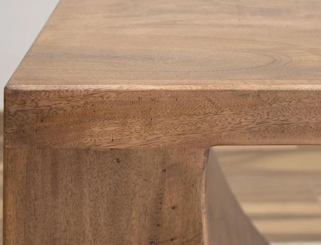 International Furniture Direct Mezquite Brown Cocktail Table-3