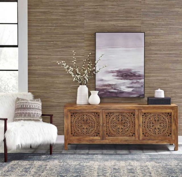 Liberty Furniture Marisol Weathered Honey 65" Accent TV Stand-1