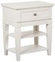 Magnussen Home® Willowbrook Egg Shell White Open Nightstand-0