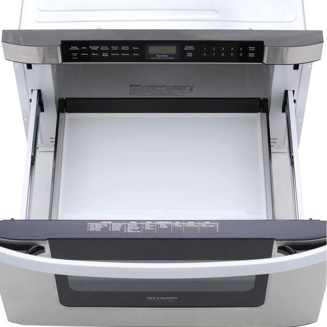 Sharp® Carousel® 1.2 Cu. Ft. Stainless Steel Microwave Drawer®-1
