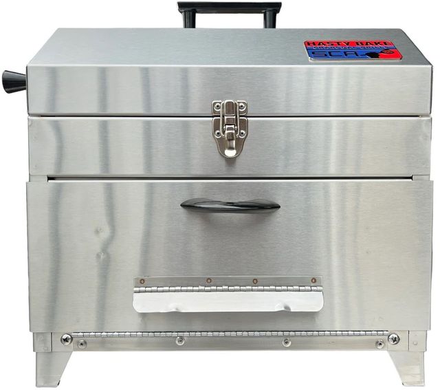 Hasty Bake 250 Pro 18" Stainless Steel Charcoal Freestanding Grill-0