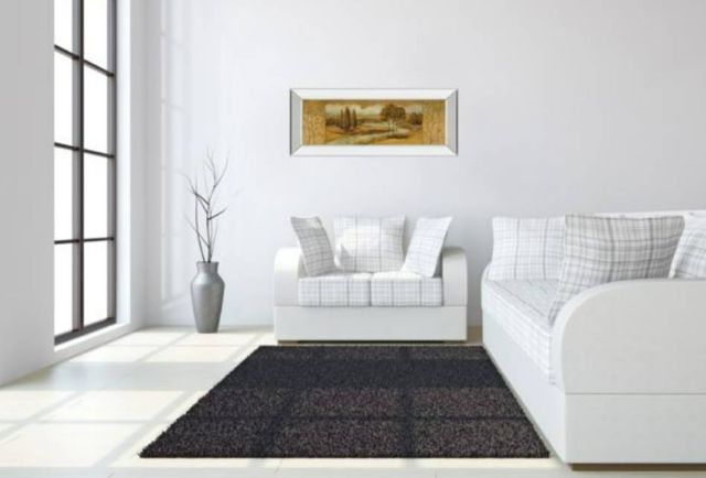 Classy Art River Scene I Mirror Framed Wall Art-2