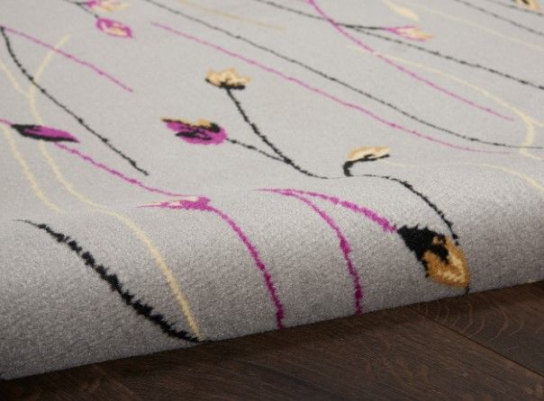Nourison Home™ Grafix Gray 5'x7' Style 3 Area Rug-4