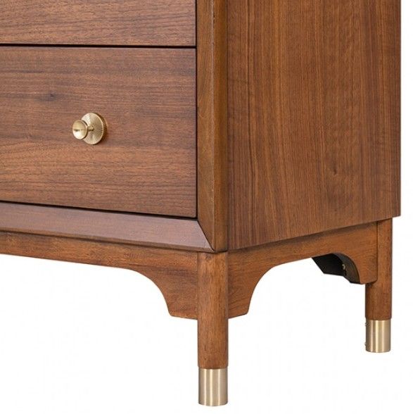 Furniture of America® Hepburne Walnut Chest-4