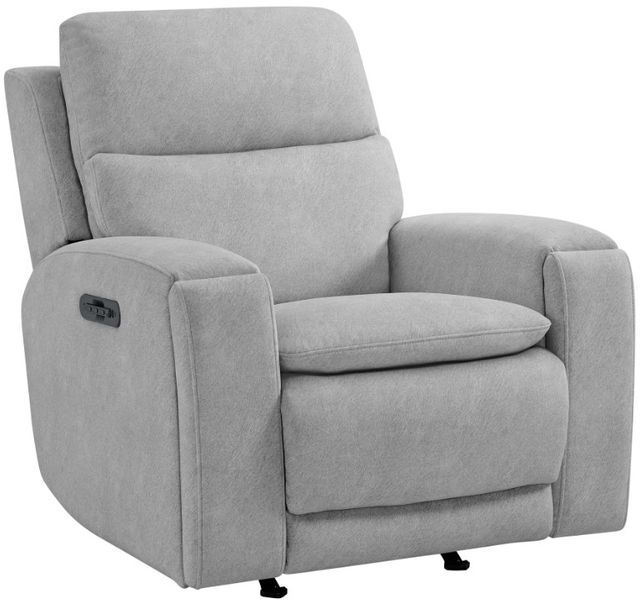 Westwood Design Aiden Dusty Gray Power Uphostered Glider Recliner-0