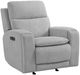 Westwood Design Aiden Dusty Gray Power Uphostered Glider Recliner-0