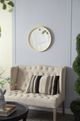 A & B Home Cream Wall Mirror-5