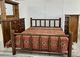 A&H Woodworking Log Bedroom Set 5-Drawer Chest-1