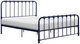 Homelegance® Bethany Blue Queen Platform Bed-0