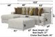 Jackson Furniture Tori 3-Piece Birch Left-Arm Facing Sectional with Ottoman-2