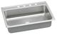 Elkay Lustertone® Classic Lustrous Satin Stainless Steel 31'' x 22'' x 7" MR2-Hole Single Bowl Drop-in ADA Sink with Quick-clip-0