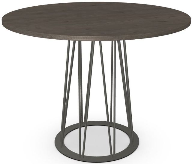 Amisco Customizable Calypso Thermo Fused Laminate Counter Height Table with 48" Tabletop-4