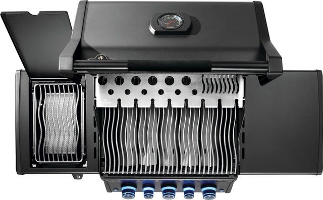 Napoleon Phantom Rogue® PRO-S 425 5-Burner Matte Black Freestanding Liquid Propane Gas Grill-4