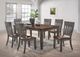 TEI Casanova Cinnamon/Gray Dining Table-2