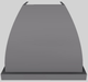 Vent-A-Hood® Designer Series 36" Gunsmoke Wall Mounted Range Hood-0