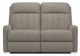 La-Z-Boy® Finley Pewter Leather Power Wall Reclining Loveseat with Headrest and Lumbar-1