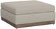 International Furniture Direct Georgia Ivory Ottoman-0