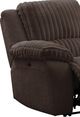 American Wholesale Furniture Mondo Chocolate Power Recliner-1