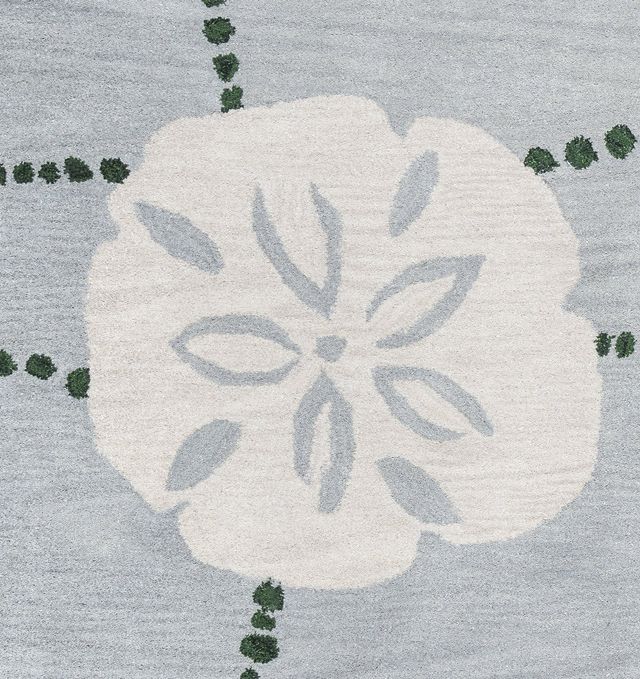 Rizzy Home Cabot Bay Blue 2'6" x 8' Runner Rug-1