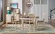 A-America® Bristol Isles Cocoa Bean Extending Leg Table with Chalk Base-1