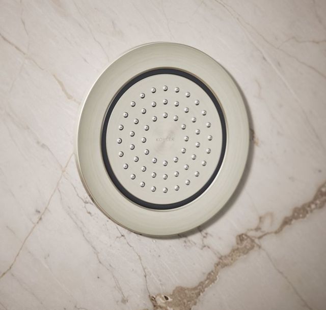 KOHLER® WaterTile® Vibrant Brushed Nickel 2.0 GPM Round 54-Nozzle Single-Function Body Spray-1