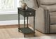 Monarch Specialties Inc. Green Veneer 2-Tier Narrow End Table-2