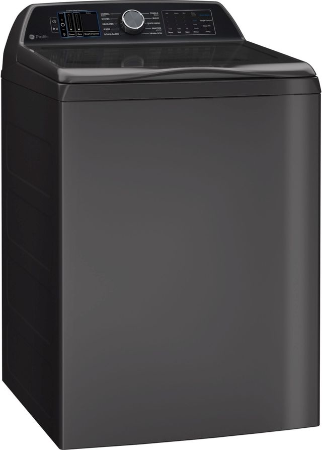 GE Profile™ 5.4 Cu. Ft. Diamond Gray Top Load Washer -1