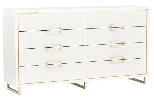 Michael Amini® Palm Gate Cloud White Dresser-0