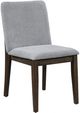 New Classic® Home Furnishings Kody 7-Piece Dark Walnut/Stone Gray Rectangle Dining Table-3