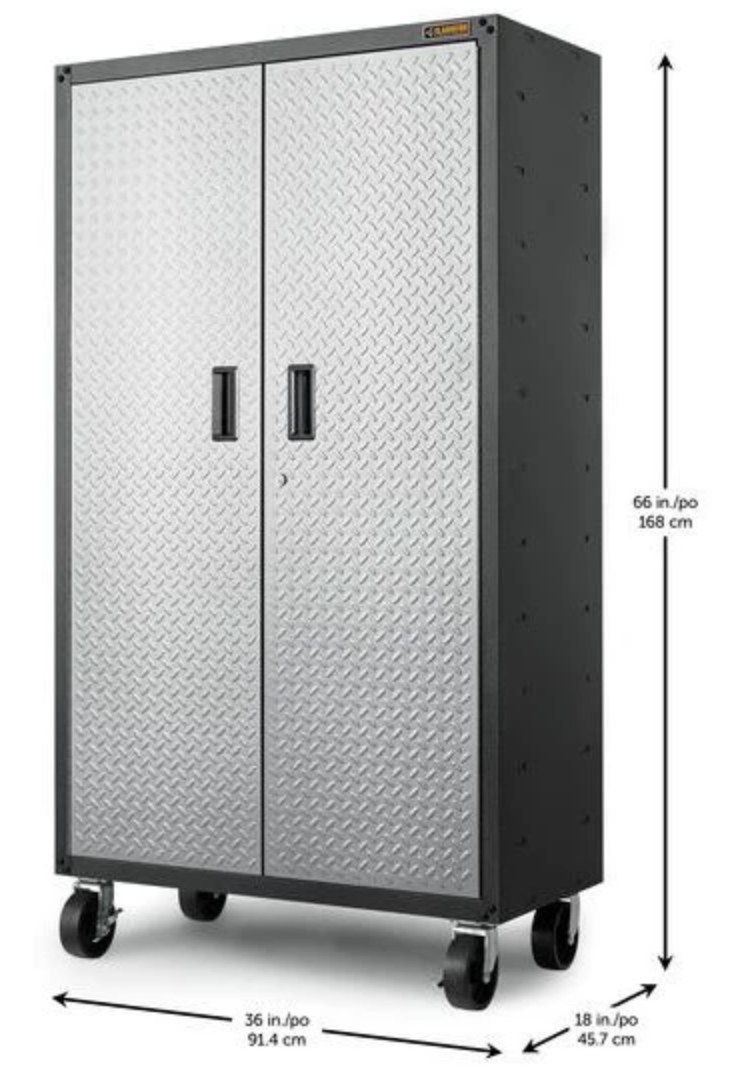 Gladiator Tread Mobile Storage Cabinet - Thumbnail 3