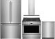 Electrolux® 4 Piece Stainless Steel Gas Kitchen Package-0