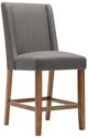 Olliix by Madison Park Grey Brody Wing Counter Stool-0