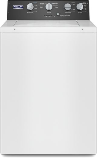 Maytag® 4.0 Cu. Ft. White Agitator Top Load Washer