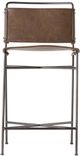 Four Hands Wharton Distressed Brown Counter Stool-1