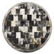 Currey & Company Talli Natural Horn/Black/Sand Accent Table/Stool-1