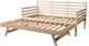 Kodiak Furniture Boho White Twin Daybed with Pop Up-1