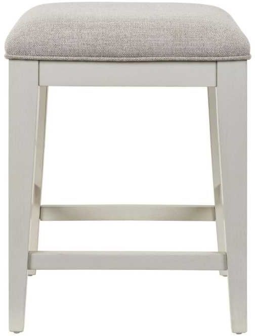 Liberty Furniture Berkley Square Linen/Taupe Console Stool-2