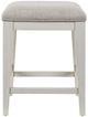 Liberty Furniture Berkley Square Linen/Taupe Console Stool-2