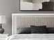 Signature Design by Ashley® Zuraleus White King Panel Bed with Upholstered Headboard-5