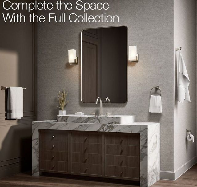 KOHLER® Memoirs® Polished Chrome 18" Towel Bar-3