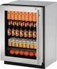 U-Line® 2000 Series 4.9 Cu. Ft. Stainless Steel Beverage Center-0