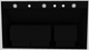Vent-A-Hood® 42" Black Wall Mounted Liner Insert-2