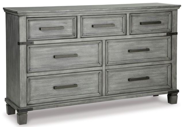 Signature Design by Ashley® Russelyn 2-Piece Gray California King Storage Bed Set-2