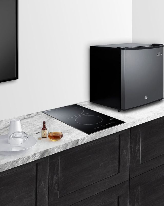 Summit® 12" Black Electric Cooktop -8