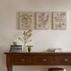 Olliix by Madison Park Linen Botanicals 3 Piece Multicolor Printed Linen Canvas Set-4